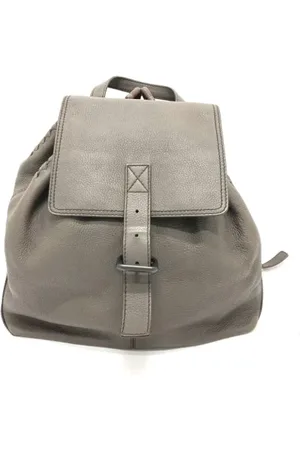 Bottega Veneta Pre-owned, Mężczyzna, brązowy, ONE SIZE, Skóra, Pre-owned skórzane torby na ramię