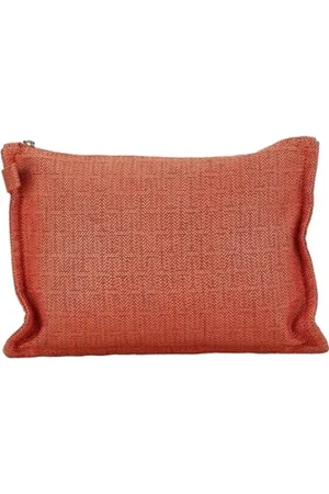Hermès Pre-owned, Kobieta, Pomarańczowy, ONE SIZE, Pre-owned Canvas clutches