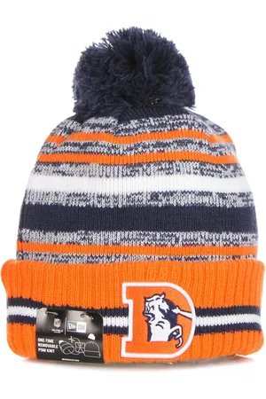 New Era Akcesoria, Mężczyzna, Wielobarwność, ONE SIZE, Czapka z pomponem Denver Broncos