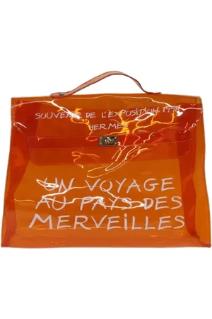 Hermès Pre-owned, Kobieta, Pomarańczowy, ONE SIZE, Pre-owned Canvas handbags