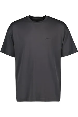 Givenchy Koszulki, Mężczyzna, Szary, M, Bawełna, T-shirt z nadrukiem barokowym