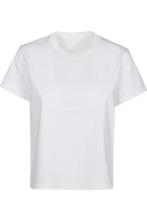 Alexander Wang Koszulki, Kobieta, Biały, S, Koszulka z logo