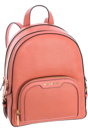 Michael Kors Torebki, Kobieta, Czerwony, ONE SIZE, Skóra, Plecak skórzany Jaycee