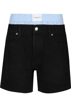 Alexander Wang Szorty, Kobieta, Czarny, W28, Denim, Luźne Szorty Boxer
