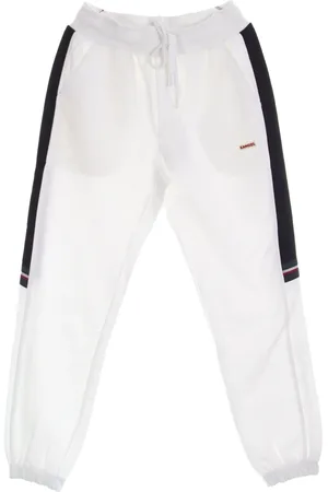 Kangol Spodnie, Mężczyzna, Biały, S, Heritage Taped Sweat Pant Off