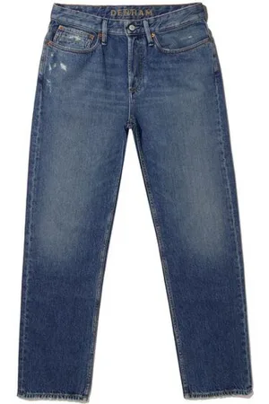 Denham Jeansy, Mężczyzna, Niebieski, W34 L32, Denim, Stylowe Jeansyy Dagger