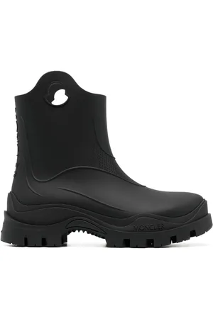 Moncler Buty, Kobieta, Czarny, 36 EU, Poliester, Stylowe Kalosze na Każdą Pogodę