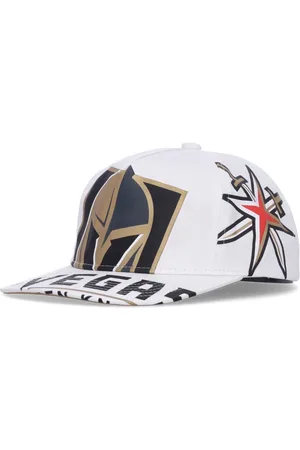 Mitchell & Ness Akcesoria, Mężczyzna, Biały, ONE SIZE, NHL Vegas Golden Knights Czapka z Płaskim Daszkiem
