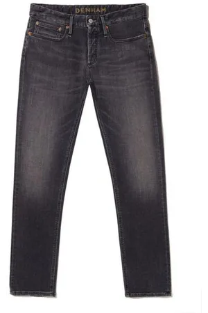 Denham Jeansy, Mężczyzna, Szary, W32 L32, Denim, Nowoczesne Jeansyy Slim Fit