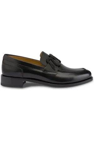 RENE CAOVILLA Buty, Kobieta, Czarny, 36 EU, Czarne Mokasynyy z Stylem C118500200001V050