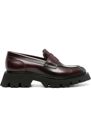 santoni Buty, Kobieta, brązowy, 36 EU, Skóra, Klasyczne skórzane mokasyny