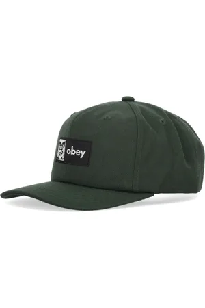 Obey Akcesoria, unisex, Zielony, ONE SIZE, Klasyczna Czapka Snapback Dark Cedar