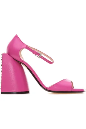 Nº21 Buty, Kobieta, Różowy, 40 EU, Stylowe Letnie Sandały