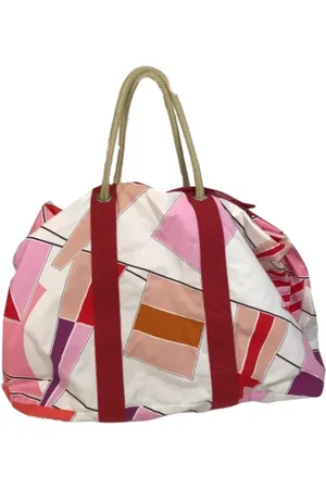 Hermès Pre-owned, Kobieta, Wielobarwność, ONE SIZE, Bawełna, Pre-owned Cotton travel-bags