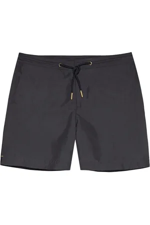Orlebar Brown Stroje kąpielowe, Mężczyzna, Czarny, W36, Piranha Grey Szorty Kąpielowe