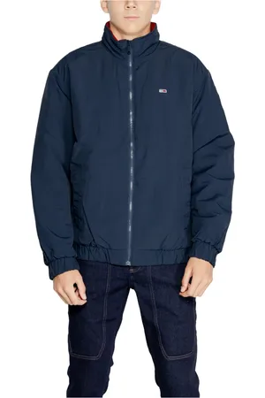 Tommy Hilfiger Kurtki, Mężczyzna, Niebieski, M, Kurtka męska ocieplana kolekcja Jesień/Zima