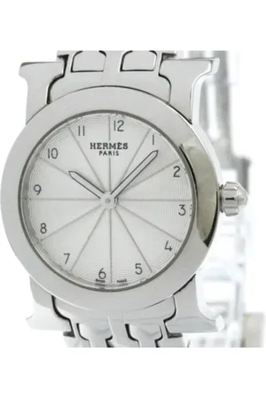 Hermès Pre-owned, Kobieta, Szary, ONE SIZE, Pre-owned Stainless Steel watches