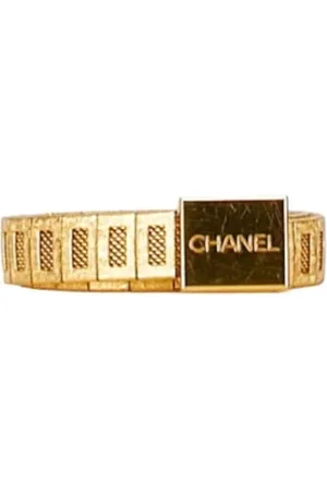 CHANEL Pre-owned, Kobieta, Żółty, ONE SIZE, Pre-owned Metal belts