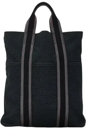 Hermès Pre-owned, Kobieta, Czarny, ONE SIZE, Pre-owned Canvas totes