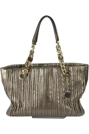 Bvlgari Pre-owned, Kobieta, Żółty, ONE SIZE, Skóra, Pre-owned Skórzane torebki