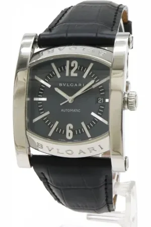 Bvlgari Pre-owned, Mężczyzna, Niebieski, ONE SIZE, Pre-owned Stainless Steel watches