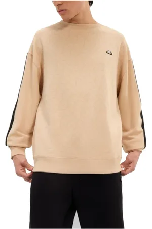 Ellesse Bluzy, Mężczyzna, Beżowy, M, Męski sweter Almora