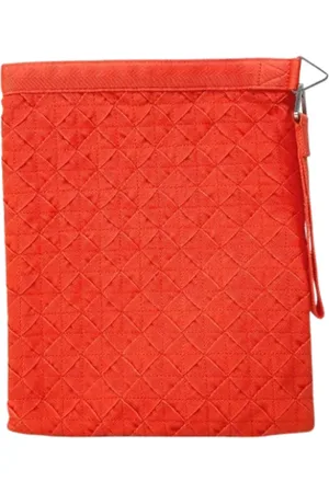 Bottega Veneta Pre-owned, Kobieta, Czerwony, ONE SIZE, Pre-owned Leather clutches