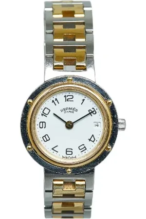 Hermès Pre-owned, Kobieta, Biały, ONE SIZE, Pre-owned Metal watches
