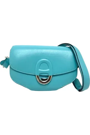 Hermès Pre-owned, Mężczyzna, Niebieski, ONE SIZE, Skóra, Pre-owned skórzane torby na ramię