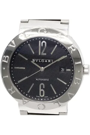 Bvlgari Pre-owned, Mężczyzna, Czarny, ONE SIZE, Pre-owned Metal watches