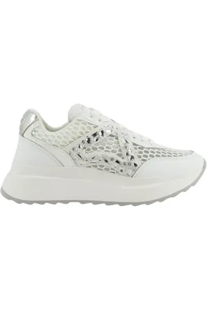 Apepazza Buty, Kobieta, Biały, 36 EU, Skóra, Calliope Sneakers - Trendy i Eleganckie