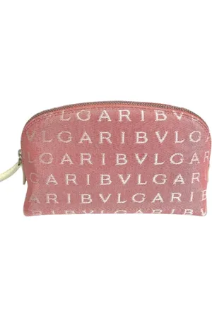 Bvlgari Pre-owned, Kobieta, Różowy, ONE SIZE, Pre-owned Canvas pouches