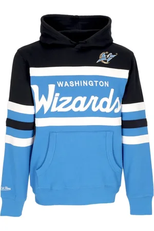 Mitchell & Ness Bluzy, Mężczyzna, Niebieski, L, NBA Head Coach Hoodie Washington Wizards