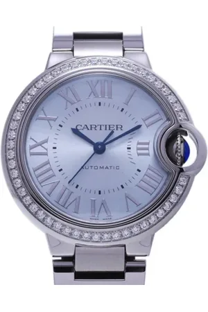 Cartier Pre-owned, Kobieta, Niebieski, ONE SIZE, Pre-owned Stainless Steel watches