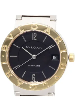 Bvlgari Pre-owned, Mężczyzna, Czarny, ONE SIZE, Pre-owned Metal watches