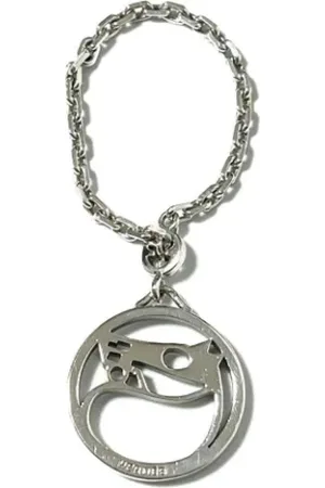 Hermès Pre-owned, unisex, Szary, ONE SIZE, Pre-owned Silver key-holders