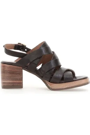 Airstep / A.S.98 Buty, Kobieta, brązowy, 38 EU, Eleganckie Brązowe Skórzane Sandały