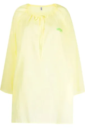 Moschino Stroje kąpielowe, Kobieta, Żółty, XS, Beachwear