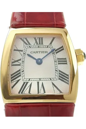 Cartier Pre-owned, Kobieta, Czerwony, ONE SIZE, Pre-owned Metal watches
