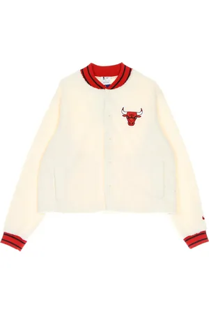 Nike Kurtki, Kobieta, Beżowy, S, Kurtka NBA Courtside z Logo Chicago Bulls