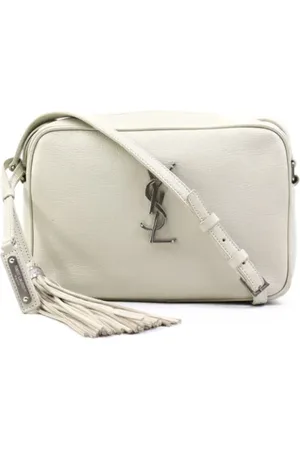 Saint Laurent Pre-owned, Kobieta, Biały, ONE SIZE, Pre-owned skórzane torby na ramię