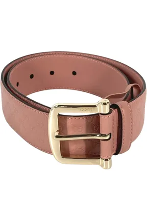 Gucci Pre-owned, Kobieta, Różowy, ONE SIZE, Skóra, Pre-owned Leather belts