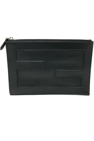Fendi Pre-owned, Kobieta, Czarny, ONE SIZE, Skóra, Pre-owned Leather fendi-bags