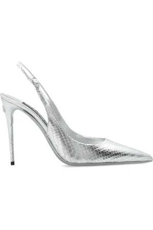 Dolce & Gabbana Buty, Kobieta, Szary, 39 1/2 EU, Buty na obcasie