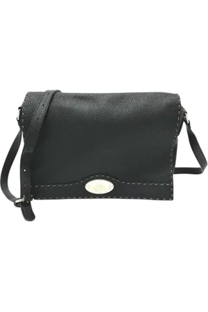 Fendi Pre-owned, unisex, Czarny, ONE SIZE, Skóra, Pre-owned Leather fendi-bags