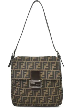 Fendi Pre-owned, Kobieta, brązowy, ONE SIZE, Pre-owned Canvas fendi-bags