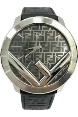 Fendi Pre-owned, Mężczyzna, Czarny, ONE SIZE, Pre-owned Fabric watches