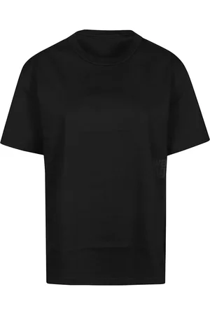 Alexander Wang Koszulki, Kobieta, Czarny, M, Podstawowy T-shirt z logo