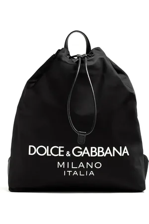 Dolce & Gabbana Torebki, Mężczyzna, Czarny, ONE SIZE, Stylowy Plecak na Co Dzień