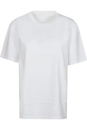 Alexander Wang Koszulki, Kobieta, Biały, XS, Podstawowy T-shirt z logo